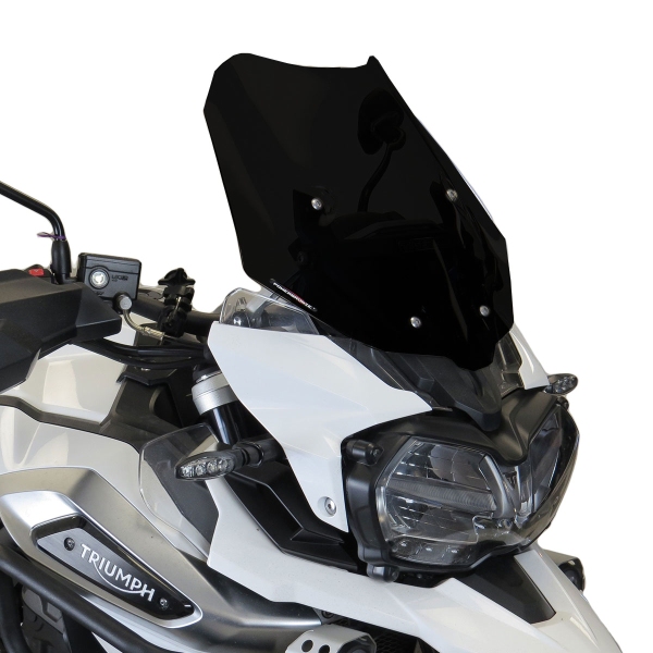 PowerBronze Adventure Sport+ solid black screen Triumph Tiger 1200 XCX 2018-2020
