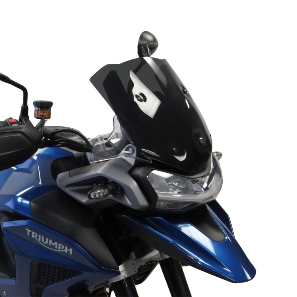 PowerBronze Adventure Sport solid black screen Triumph Tiger 1200 GT/Rally Explorer 2022-2024