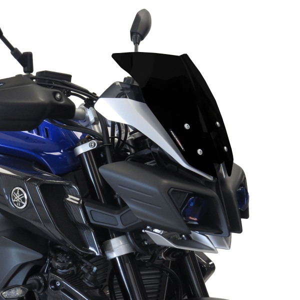 PowerBronze Adventure Sport solid black screen Yamaha MT10 2016-2021
