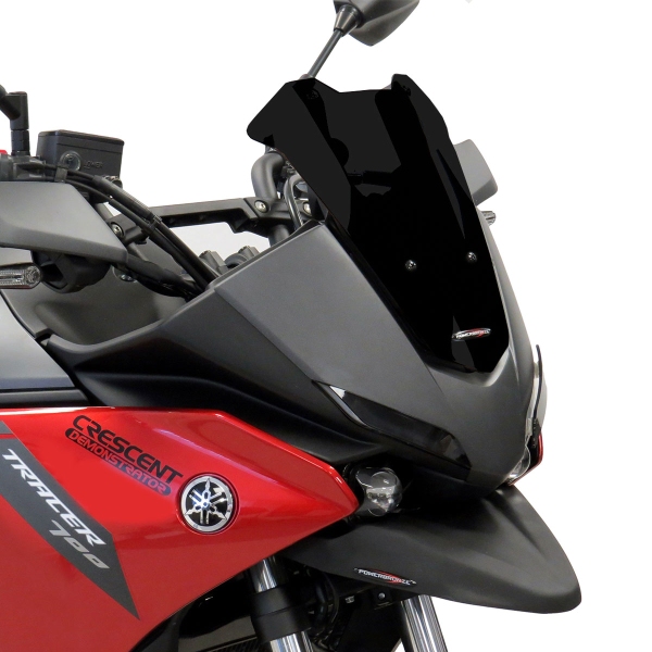 PowerBronze Adventure Sport solid black screen Yamaha Tracer 7/GT 2021-2024