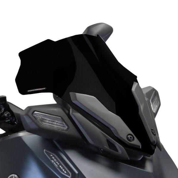 PowerBronze Adventure Sport solid black Yamaha Xmax 125 2023-2024