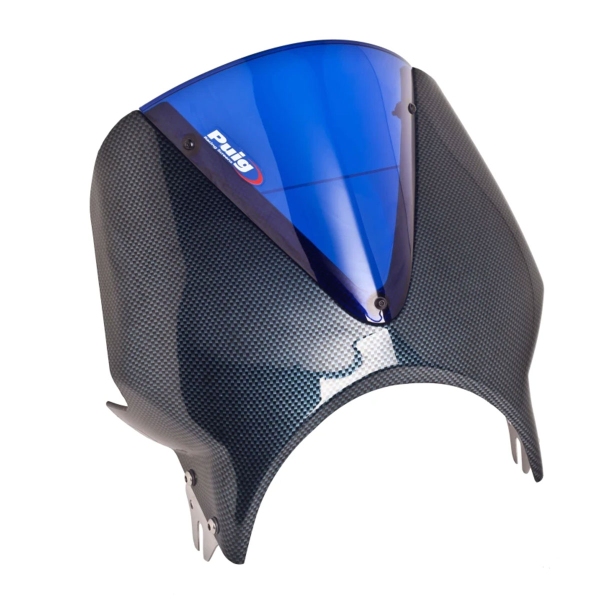 Puig Carbon Look Fairing/Blue Vision screen Honda CB500 1993-2004
