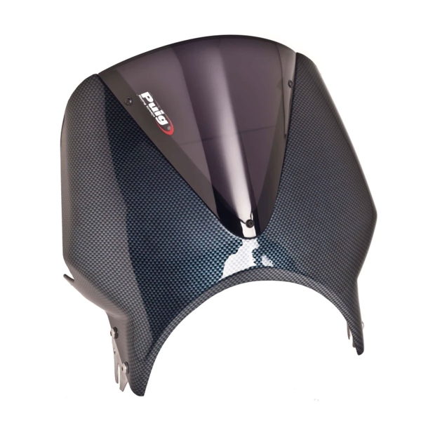 Puig Carbon Look Fairing/Dark Smoke Vision screen Cagiva Planet 125 1998-2003