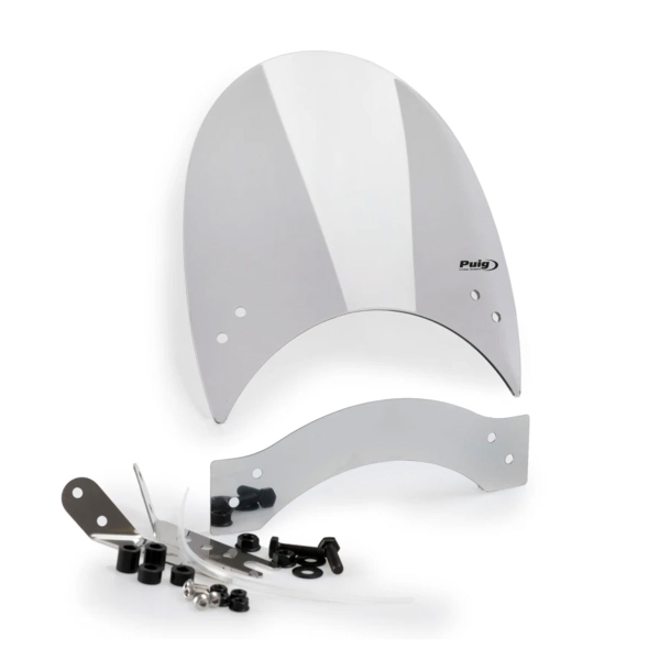 Puig Clear Roadster screen Yamaha YBR125 2008-2013