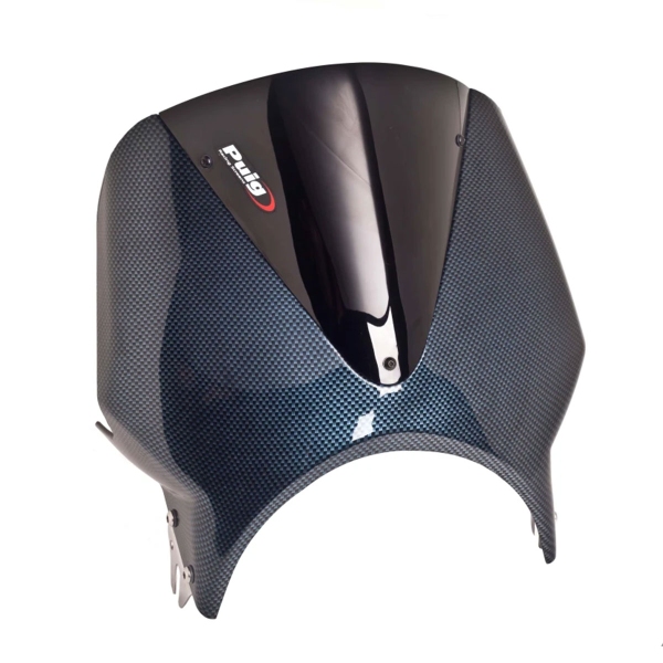 Puig Carbon Look Fairing/Black Vision screen Kawasaki Z900RS 2017-2025