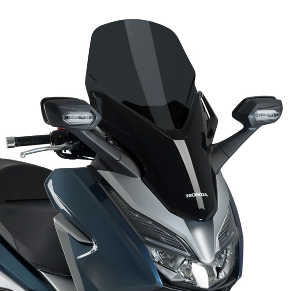 Puig Dark Smoke V-Tech Line Touring screen Honda Forza 125 2018-2020