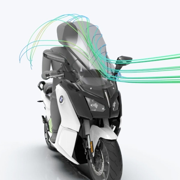 Cupolino Puig alto Touring Trasparente BMW C Evolution 2014-2020