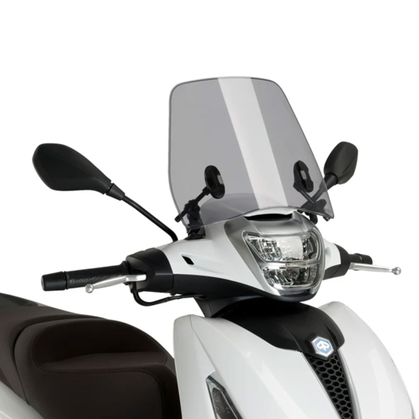 Cupolino Puig Trafic fume chiaro Piaggio Beverly 300 2021-2025