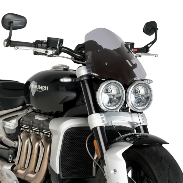 Cupolino Puig Touring fume chiaro Triumph Rocket 3 2020-2020