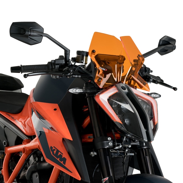 Cupolino Puig Sport arancione KTM SuperDuke 1290R 2020-2025