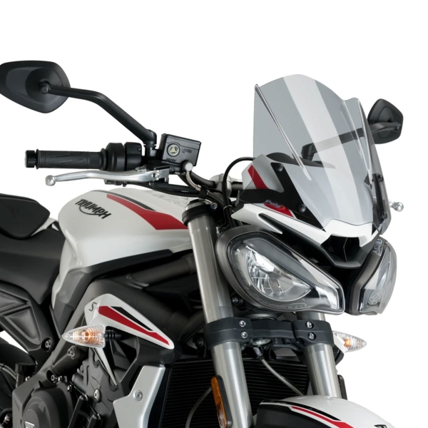 Cupolino Puig Sport fume chiaro Triumph Street Triple 765R 2020-2022