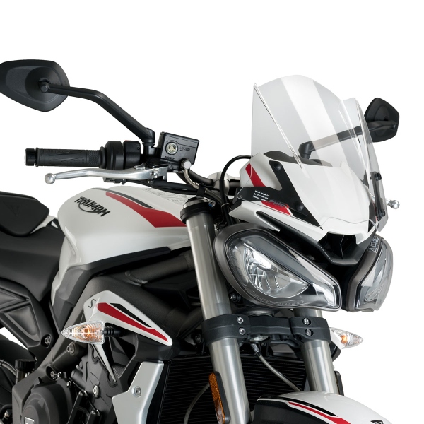 Puig Clear Sport screen Triumph Street Triple 765R 2020-2022