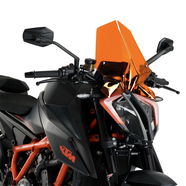 Cupolino Puig Touring arancione KTM SuperDuke 1290R 2020-2025