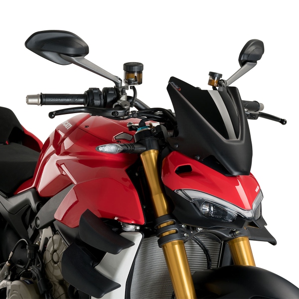 Puig Black Sport screen Ducati Streetfighter V2 2022-2024