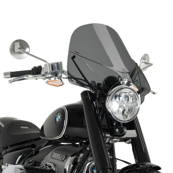 Puig Dark Smoke Touring screen BMW R18 2020-2025