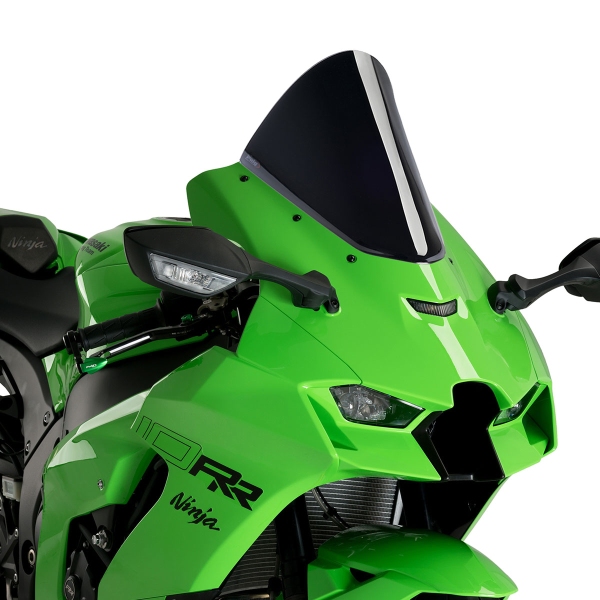 Puig Black R-Racer screen Kawasaki ZX10R 2021-2025