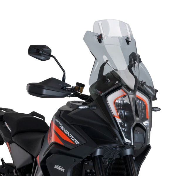 Cupolino Puig Touring con visiera fume chiaro KTM SuperAdventure 1290R 2021-2025