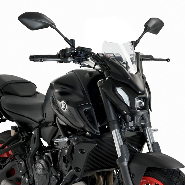 Cupolino Puig alto Sport Trasparente Yamaha MT07 2021-2024