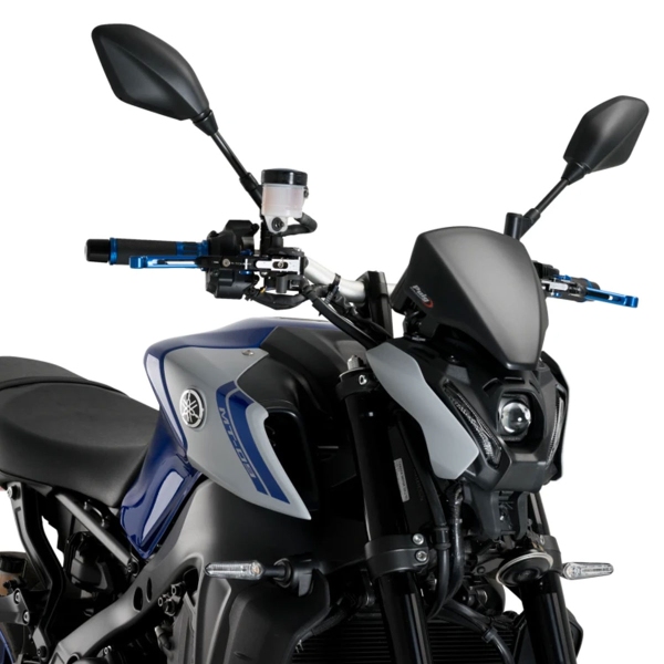 Cupolino Puig Sport Fly Nero Opaco Yamaha MT09 2021-2023