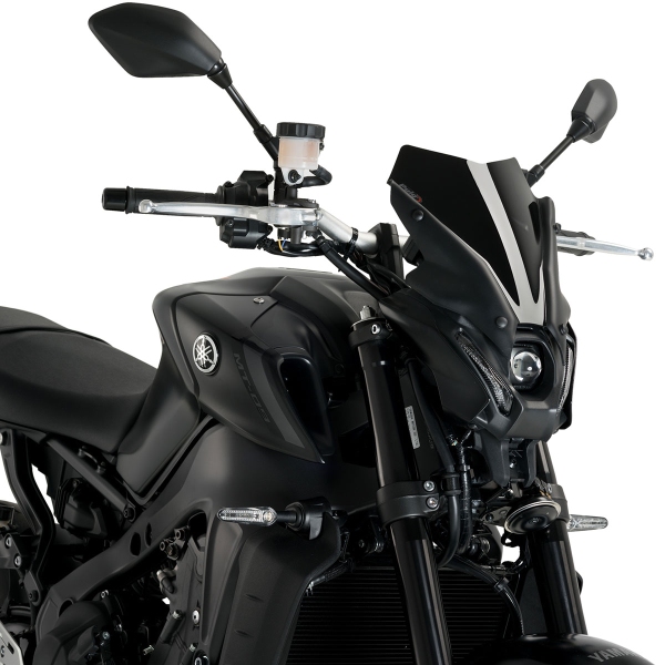 Puig Black Sport screen Yamaha MT09 2021-2023