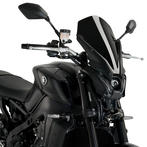 Puig Black Touring screen Yamaha MT09 2021-2023