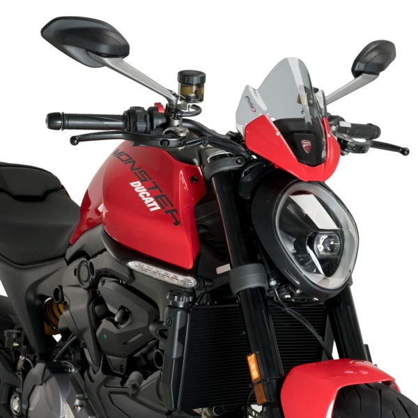 Cupolino Puig Sport fume chiaro Ducati Monster 937 2021-2025