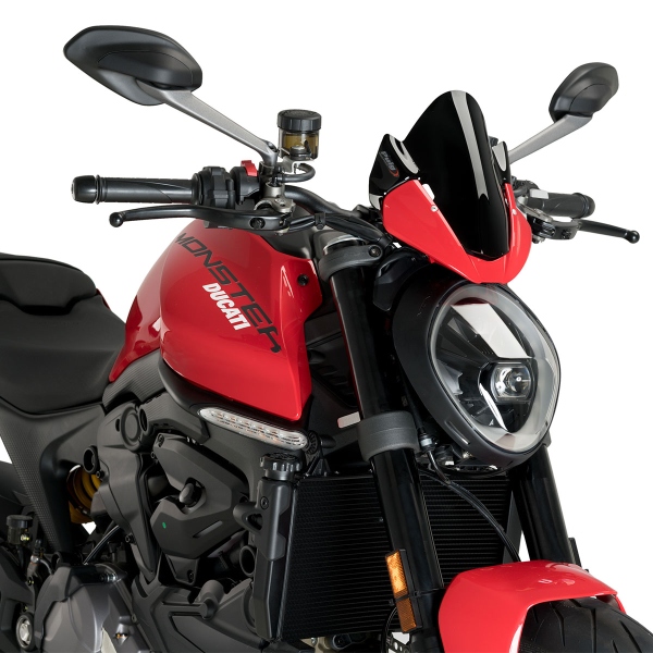 Puig Black Sport screen Ducati Monster 937 2021-2025