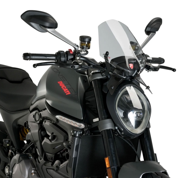 Cupolino Puig Sport fume chiaro Ducati Monster 937 2021-2025