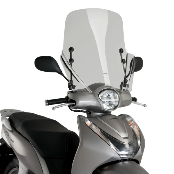 Puig Clear Windshield T.X. screen Honda SHMode 125 2021-2025