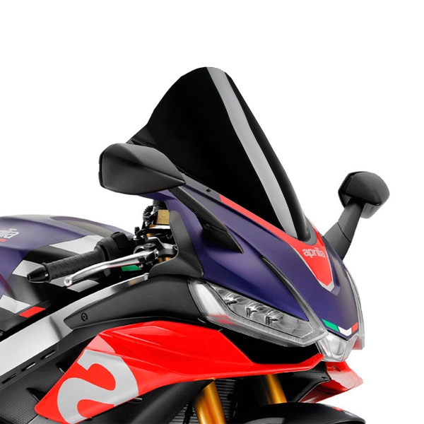 Puig Black R-Racer screen Aprilia RSV4 2021-2025