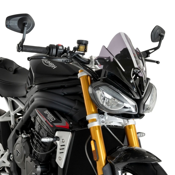 Cupolino Puig alto Sport fume chiaro Triumph Speed Triple 1200RS 2021-2025