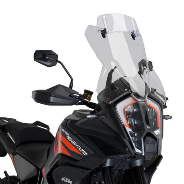 Cupolino Puig Touring Plus con visiera fume chiaro KTM SuperAdventure 1290R 2021-2025