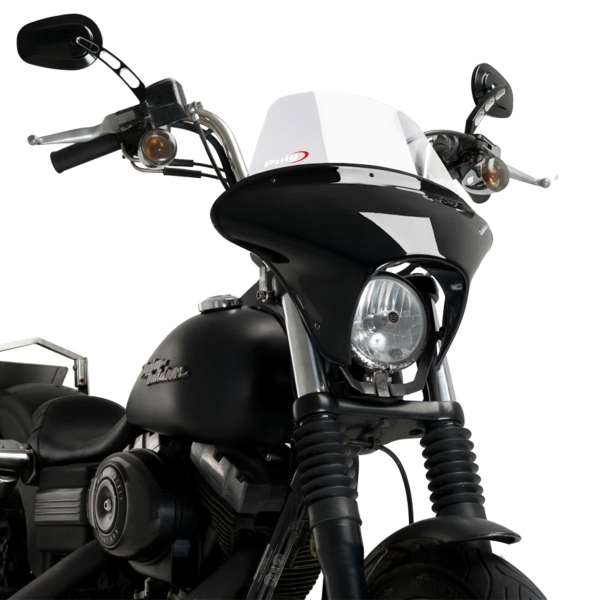Cupolino Puig Batwing SML Touring Trasparente Harley Davidson Dyna Street Bob (FXDB) 2007-2017