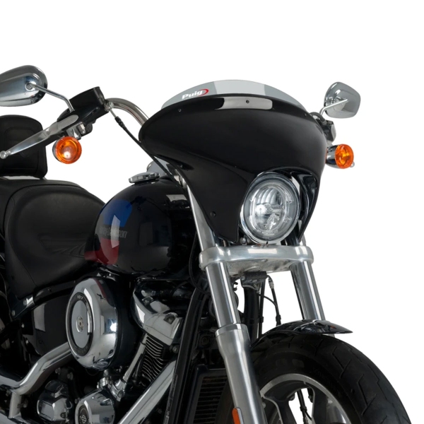 Cupolino Puig Batwing SML Sport fume chiaro Harley Davidson Softail Low Rider (FXLR) 2018-2019