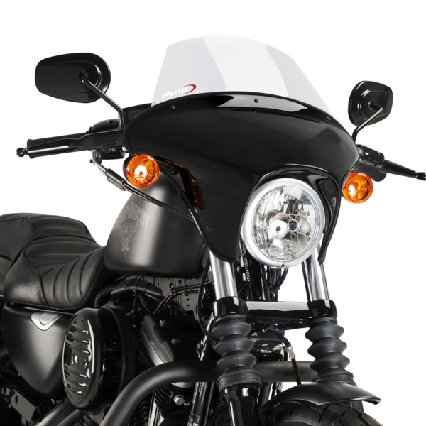 Cupolino Puig Batwing SML Touring Trasparente Harley Davidson Sportster Iron (XL883N) 2009-2019