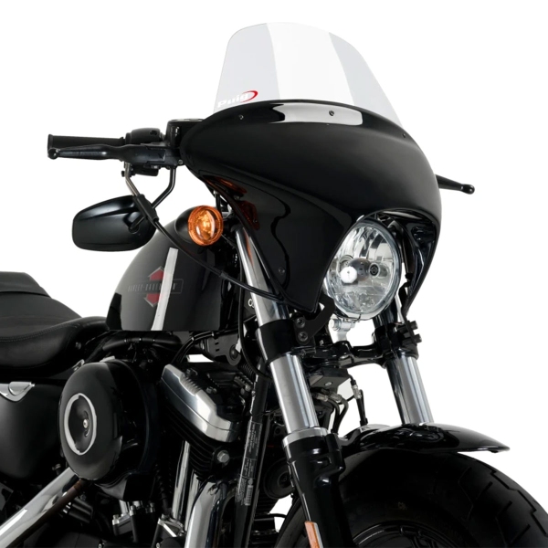 Cupolino Puig Batwing SML Touring Trasparente Harley Sportster FortyEight Special XL1200XS 2018-2020