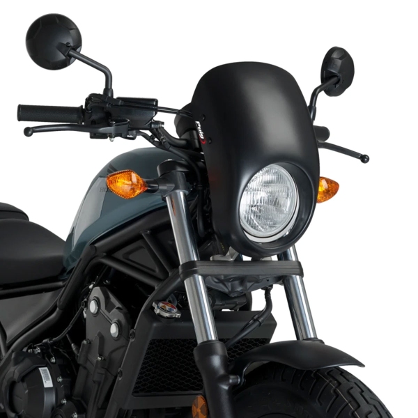 Cupolino Puig Anarchy Nero Opaco Honda CMX500 Rebel 2017-2019