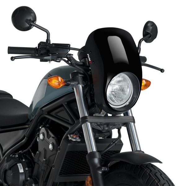 Puig Black Anarchy screen Honda CMX500 Rebel 2017-2019
