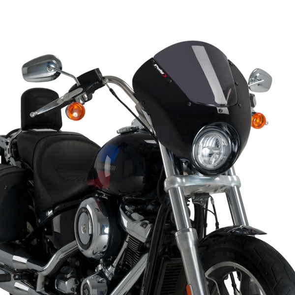 Cupolino Puig Dark Night fume scuro Harley Davidson Softail Low Rider (FXLR) 2018-2019