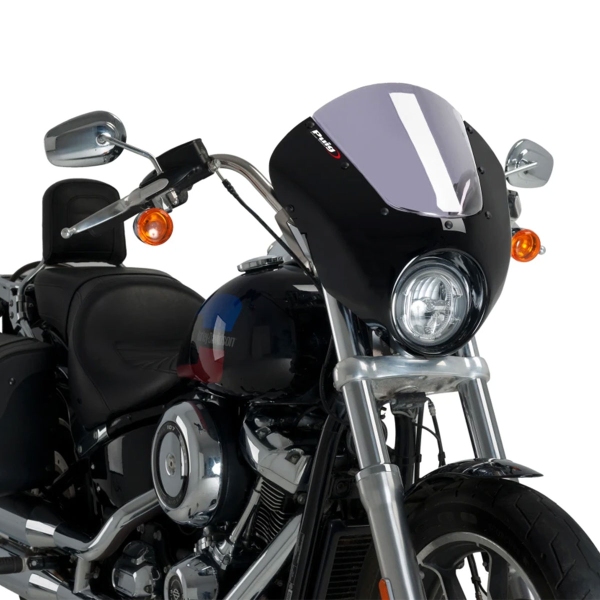 Cupolino Puig Dark Night fume chiaro Harley Davidson Softail Low Rider (FXLR) 2018-2019