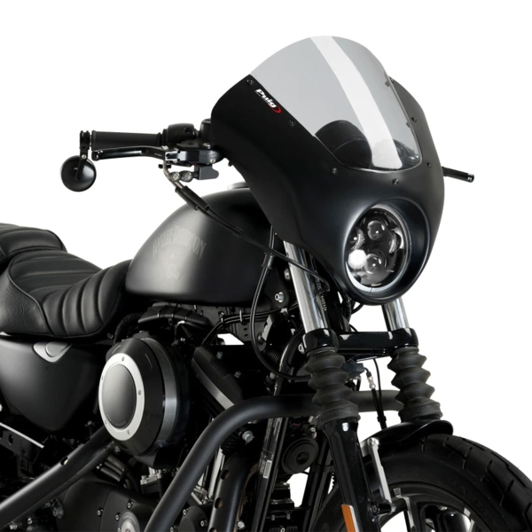 Cupolino Puig Dark Night fume chiaro Harley Davidson Sportster Iron (XL883N) 2009-2019