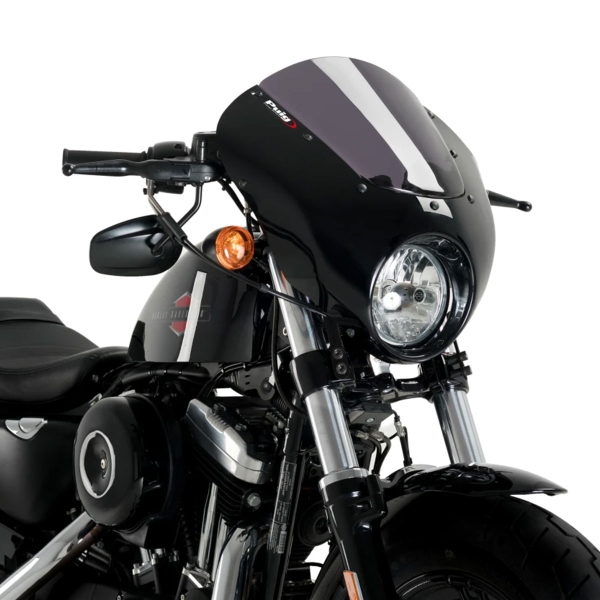 Cupolino Puig Dark Night fume scuro Harley Davidson Sportster Forty Eight (XL1200X) 2015-2020