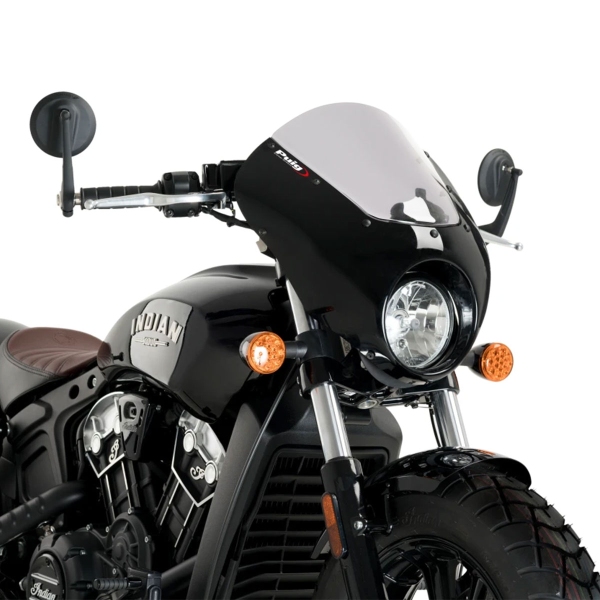 Cupolino Puig Dark Night fume chiaro Indian Scout Bobber 2018-2025