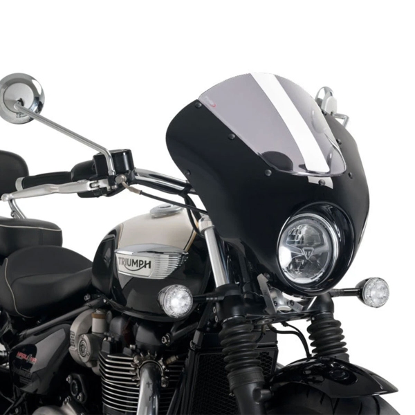 Cupolino Puig Dark Night fume chiaro Triumph Bonneville Speedmaster 2018-2025