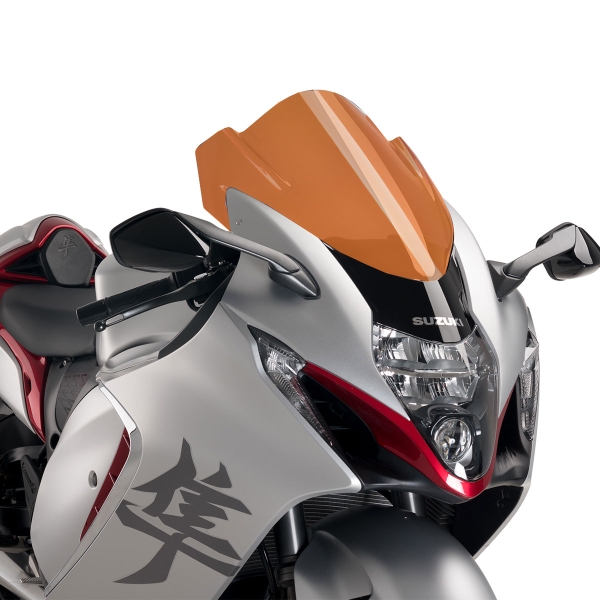 Cupolino Puig alto Z-Racing arancione Suzuki Hayabusa GSXR1300 2021-2025