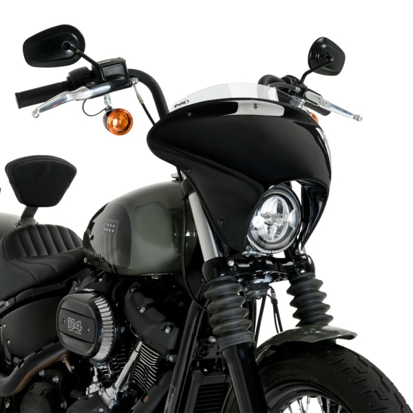 Cupolino Puig Batwing SML Sport Trasparente Harley Davidson Softail Street Bob (FXBB) 2021-2025