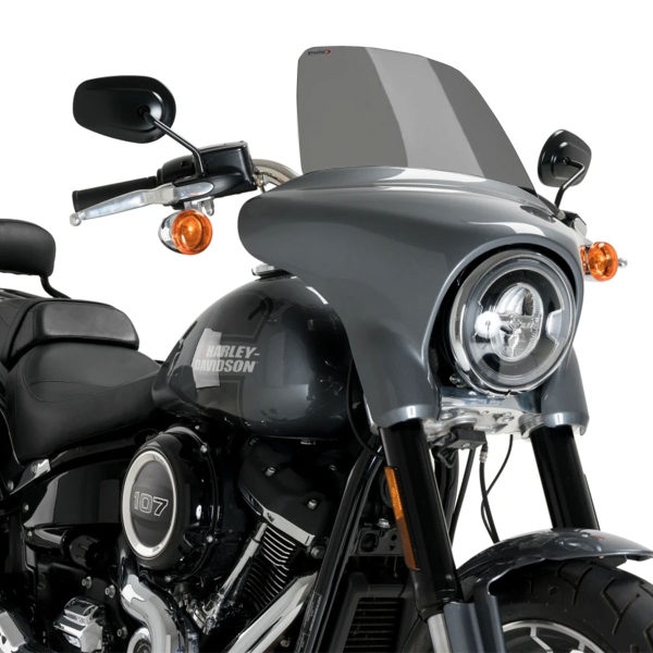 Puig Dark Smoke Touring screen Harley Davidson Softail Sport Glide (FLSB) 2018-2024