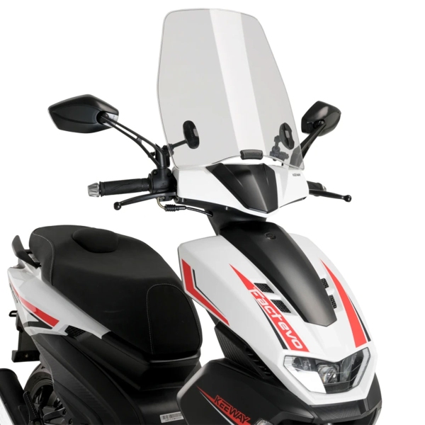 Cupolino Puig Urban fume chiaro Keeway Fact Evo 125 2022-2025