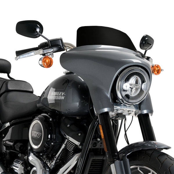 Puig Black Sport screen Harley Davidson Softail Sport Glide (FLSB) 2018-2021