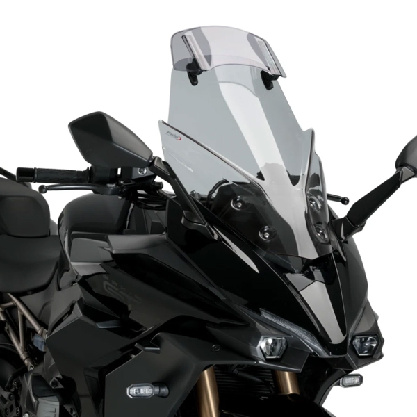Cupolino Puig alto Touring con visiera fume chiaro Suzuki GSXS1000GT 2022-2025